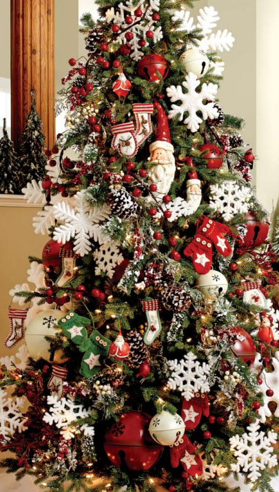 7 Beautifully Festive Christmas Tree Themes - Celebrating Christmas
