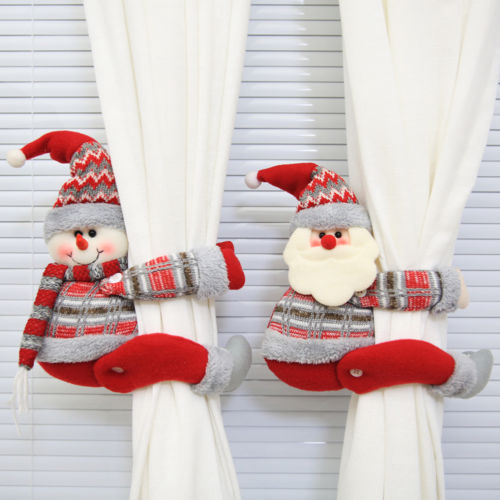 Ideas for Festive Curtains and Windows: Christmas Decorating