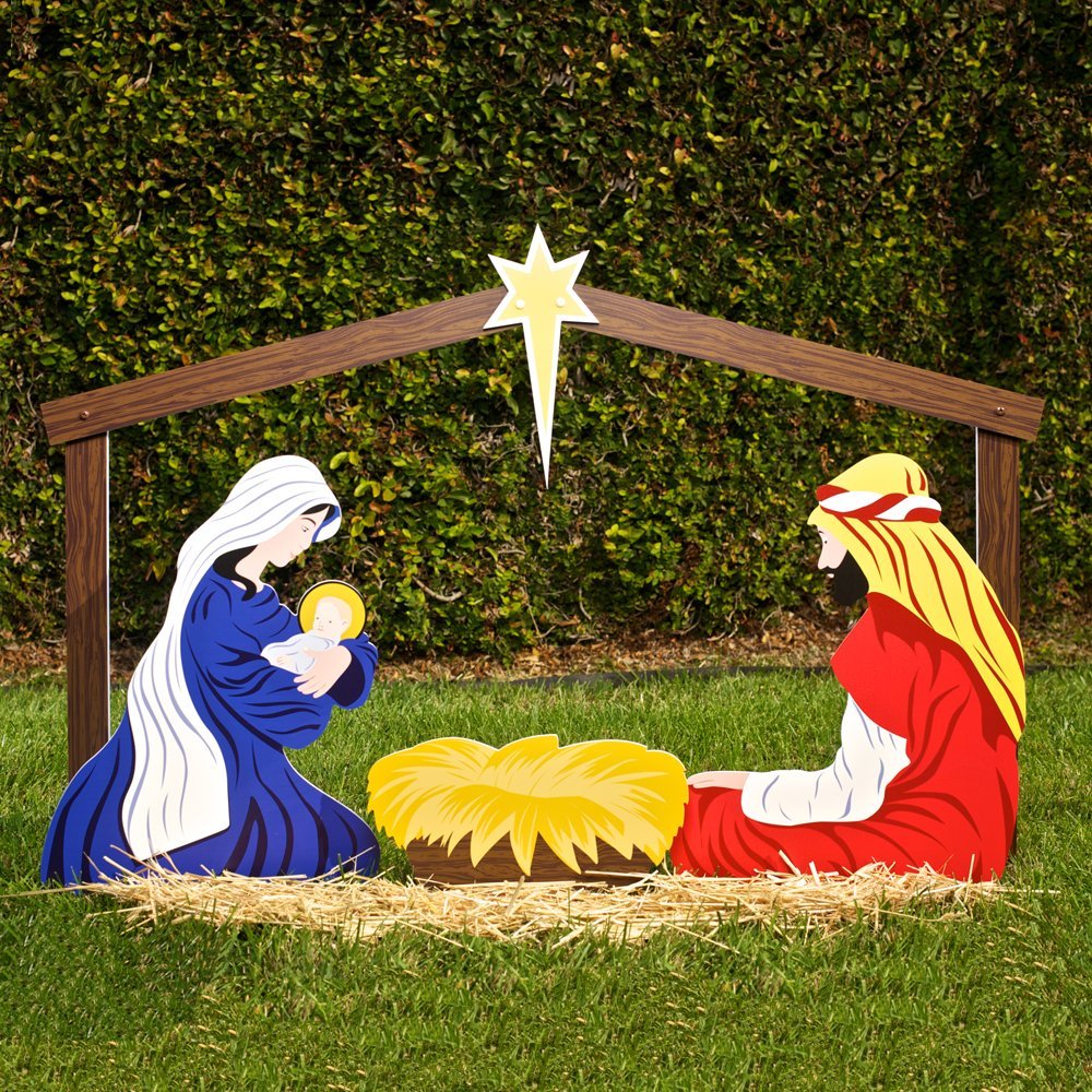 outdoor nativity scene - Christmas Yard Decoration