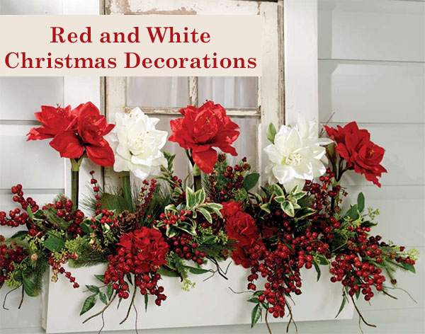 Christmas Color Schemes - Red and White