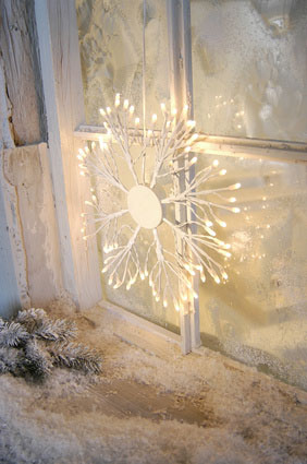 Snowflake Christmas Window Decoration