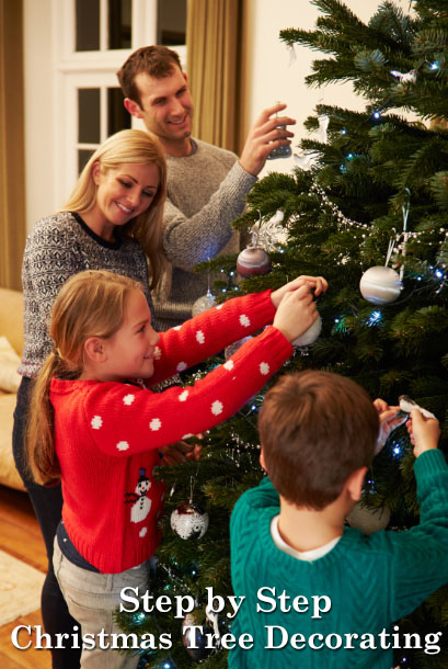 Step by Step Christmas Tree Decorating - The Basics