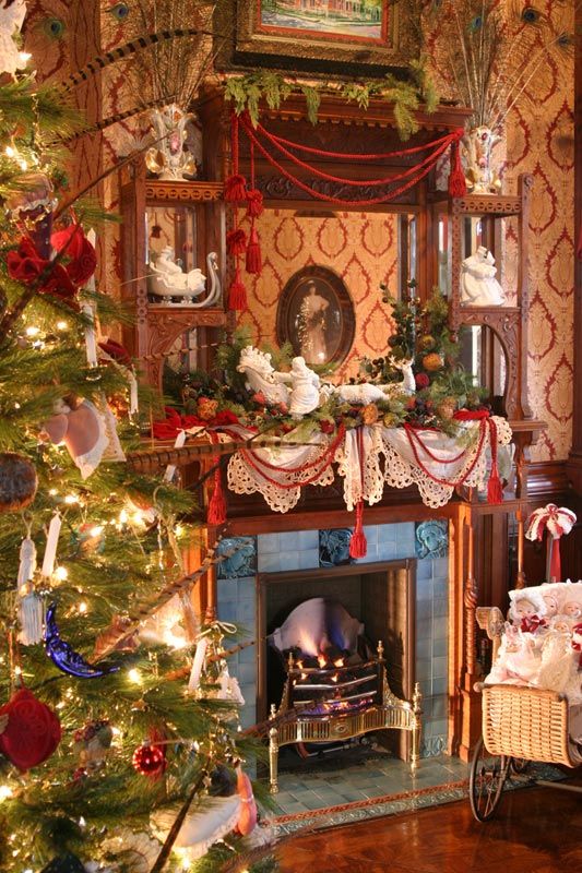 victorian christmas decor