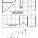 Dormers and Chimney Templates for Gingerbread House