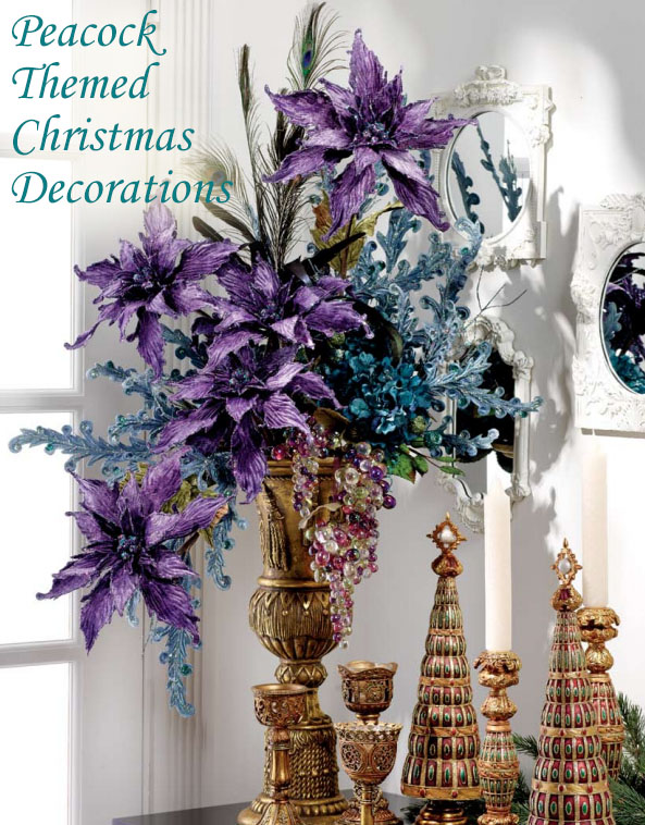 Peacock Christmas Decoration Ideas