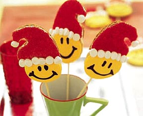 Smiley Santa Cookies Recipe