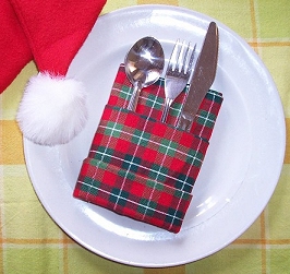 Cable Buffet Napkin Fold - Festive Napkin Folding