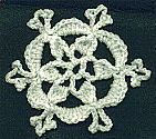 Christmas Rose Snowflake - Free Crochet Pattern