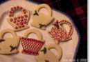 Basket Cutout Christmas Cookies