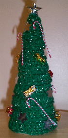 Crocheted Christmas Tree Pattern - Without Garland