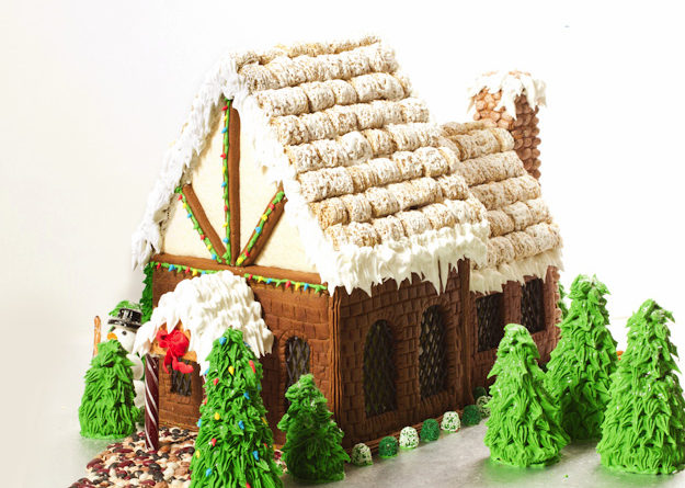 Royal Icing Recipe for Making Gingerbread Houses