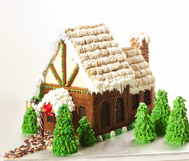 Royal Icing Recipe for Making Gingerbread Houses