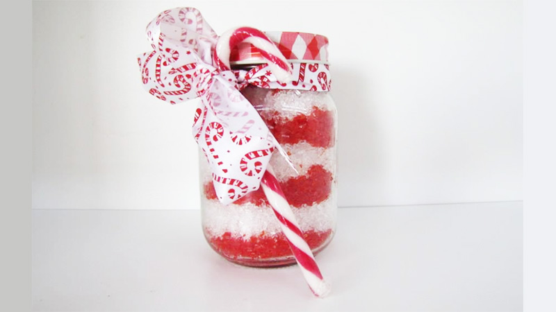 Candy Cane Bath Salts