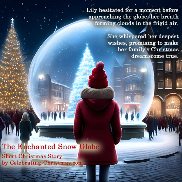 The Enchanted Snow Globe - Short Christmas Story by Celebrating-Christmas.com