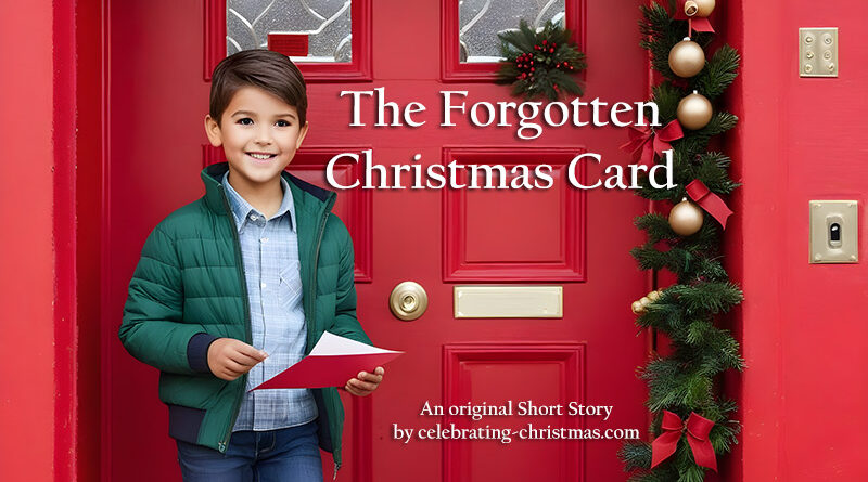 The Forgotten Christmas Card - Short Story for Kids